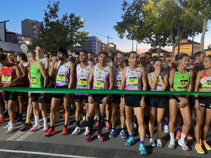 Aferdi y María José Pérez fueron los ganadores de la segunda edición del 10K Nocturno de Albacete