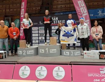 Jesús Ángel Rodríguez y Marta Moreno, ganadores de la San Silvestre de Albacete