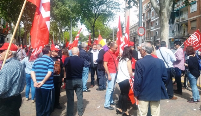 La manifestación del 1 de mayo de Albacete pide un cambio “radical” en las políticas del PP