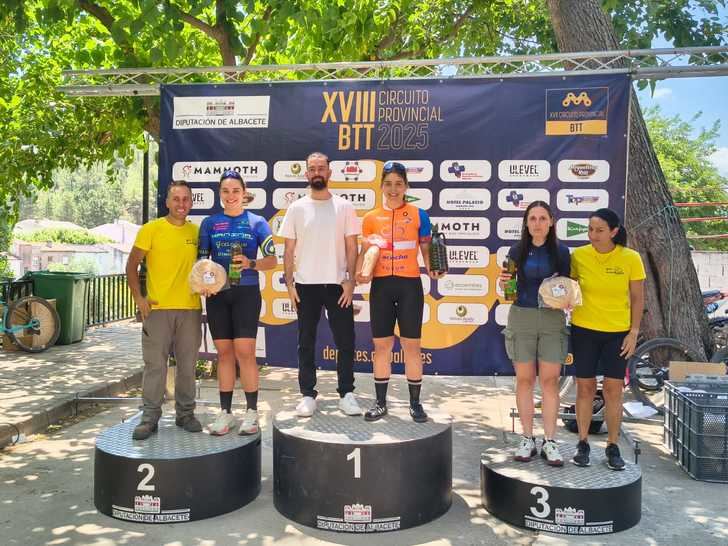 Juan González y Lucía Navarro suman la sexta victoria en el Circuito de BTT