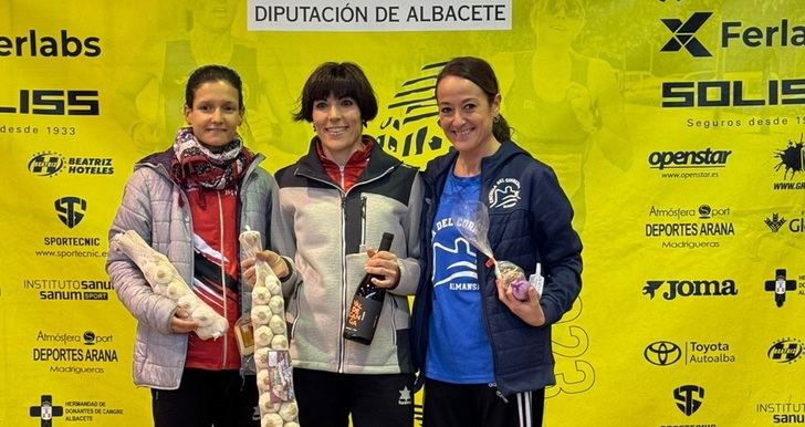 José Antonio Hernández y Eva Valera se imponen en la Carrera Popular de Balazote