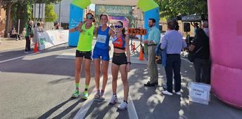 Mª Ángeles Magán y Óscar Víllora se impone en la XVI Carrera Popular Memorial Samuel Andújar de Hoya Gonzalo