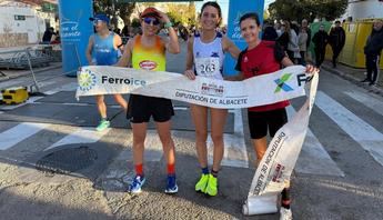 Jesús Ángel Rodríguez y Mª Ángeles Magán brillan en la XIV Carrera Popular de Aguas Nuevas