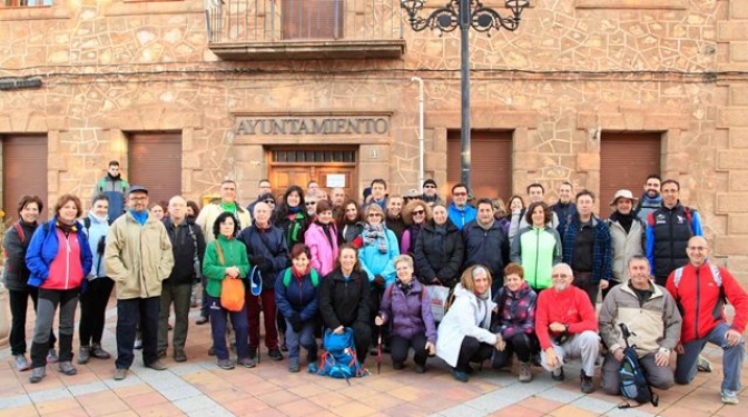 La ruta senderista de la Diputación de Albacete tuvo parada en Riópar y en las rutas de ‘Los Chorros’