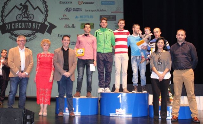 El Circuito de BTT de la Diputación de Albacete entregó sus galardones de 2017