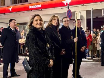 Mucha emoción y respeto por la Semana Santa en la Procesión del Santo Entierro de Albacete
