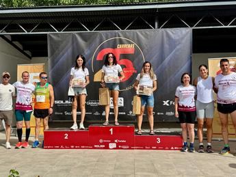 Pablo Villena Ferrer y Eva Valera García se coronan en la XVII Carrera Popular ‘Memorial Agustín Prieto’ en San Pedro