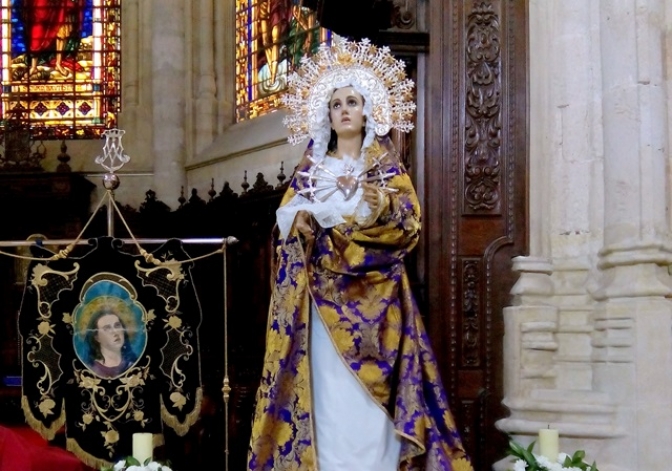 Este sábado se celebra la procesión extraordinaria de 'La Dolorosa' en Albacete, por el 75 aniversario de su bendición