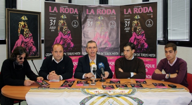 Daniel Luque, Fortes y Antonio Palacios componen el cartel de la corrida de toros de las fiestas de La Roda