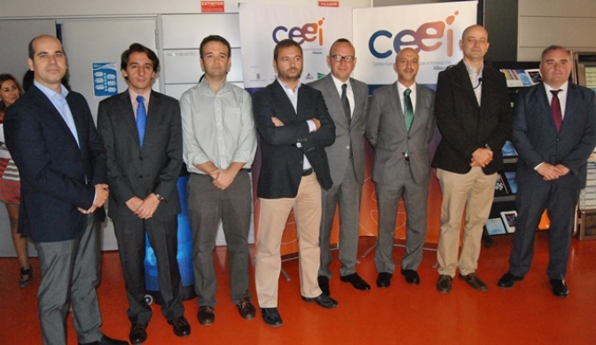 Juan Marcos Molina inaugura la I Jornada de Competitividad Empresarial en la Fundación CEEI Albacete