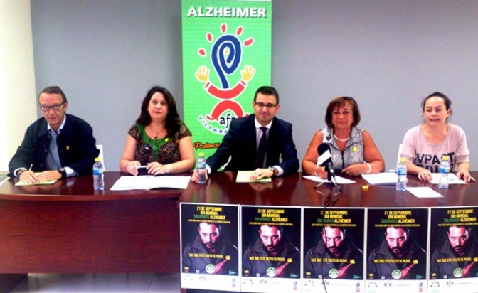 AFA Villarrobledo conmemora el Día Mundial del Alzhéimer y firma un convenio para proyecto sobre promoción de la autonomía personal