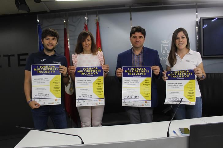 El Ayuntamiento de Albacete apoya las “I Jornadas Multideporte Inclusivo” para la práctica de deportes adaptados