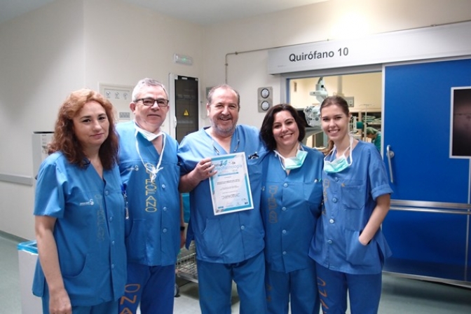 Premio nacional de videoftalmología para el Hospital de Ciudad Real por un innovador proyecto de implantación de lentes con quitamiedos