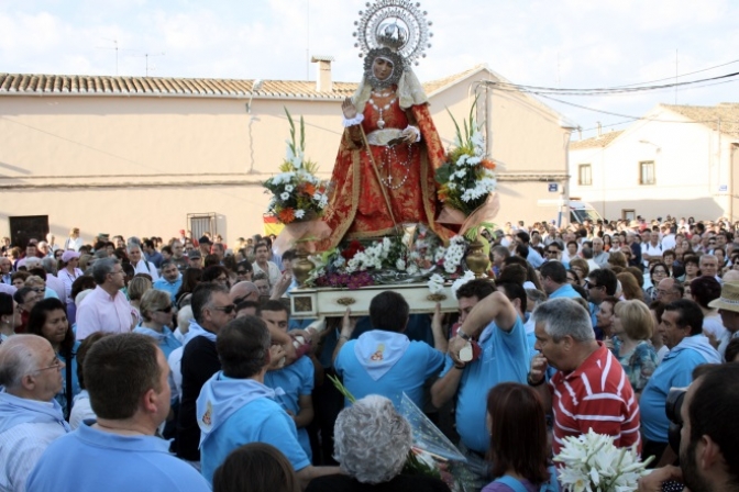Este domingo día 8 de junio el pueblo de La Roda acompañará en romería a la Virgen de los Remedios en su regreso al santuario