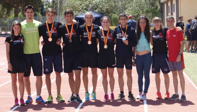 La UCLM obtiene 6 medallas en el Campeonato de España Universitario de atletismo