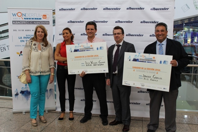 El Ayuntamiento de Albacete y el centro comercial “Albacenter” premian la innovación del proyecto “Wonderful”