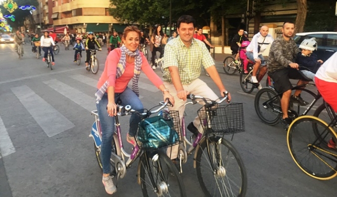 La Feria de Albacete hizo un hueco para que las bicicletas ‘tomaran’ la ciudad