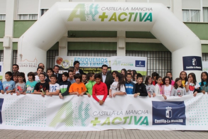 Martín destaca el éxito de participación de los centros educativos en el programa ‘Escuela+Activa’