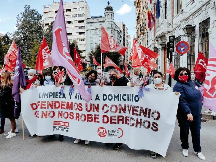 1º de Mayo. UGT y CCOO piden a los políticos 'que den la cara' y cumplan con la clase trabajadora de Castilla-La Mancha