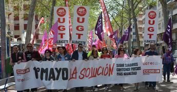 Los sindicatos de Castilla-La Mancha celebran los logros conseguidos y reclaman mejoras, en el 1 de Mayo