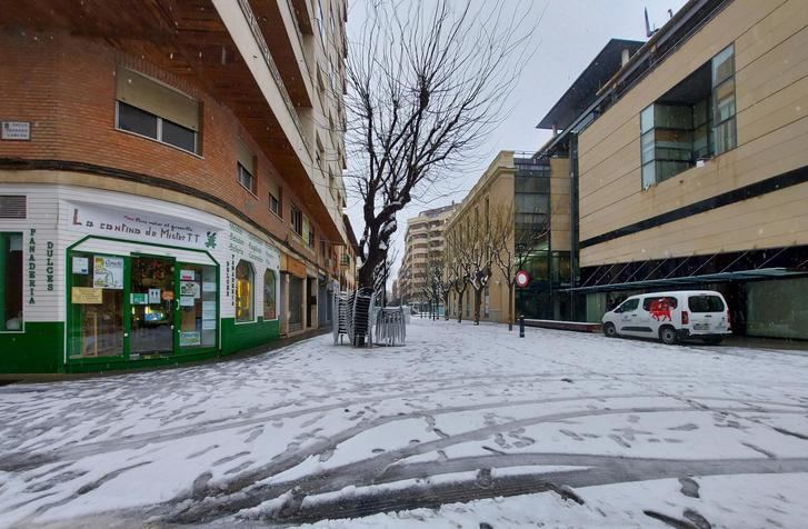 El temporal de nieve en Castilla-La Mancha mantiene a buena parte de la región en alerta roja