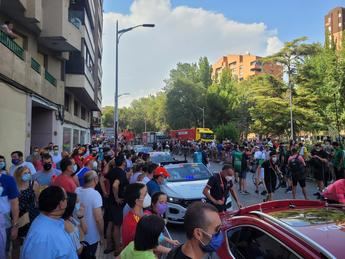 Albacete fue protagonista del final de etapa de la Vuelta Ciclista a España