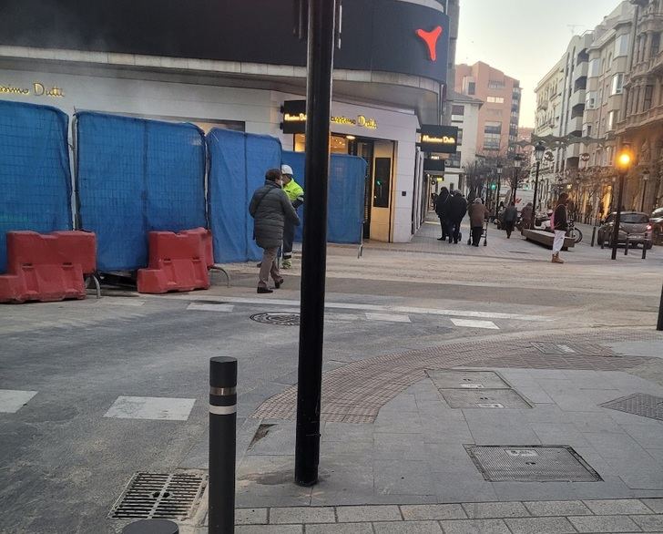 Abierta al tráfico la calle Tinte de Albacete tras la renovación de alcantarillado y suministro