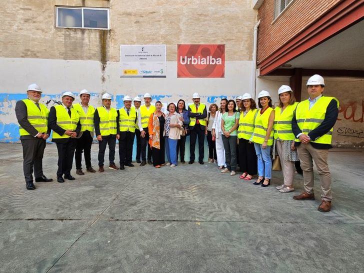El Presidente de la Diputación visita con Page las obras del nuevo Centro de Salud Zona 3 en la ciudad de Albacete