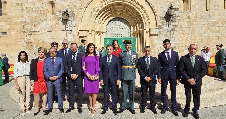 Diputación y Ayuntamiento presentes en los actos de la Comandancia de Albacete con motivo de la festividad de la Patrona de la Guardia Civil