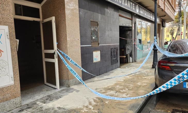 Siete afectados por inhalación de humo, incluidos tres menores, por el incendio en un restaurante de Albacete
