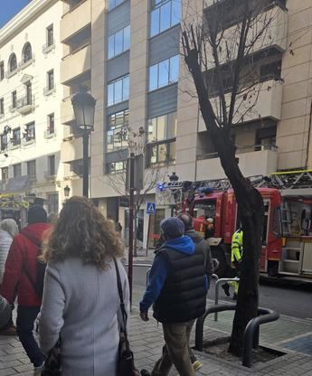 Grave incendio en la calle Tinte de Albacete