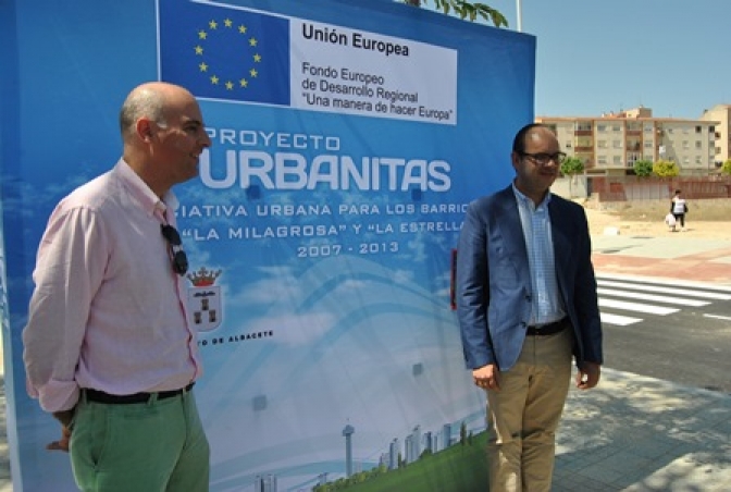 La Milagrosa y la Estrella se abren a la ciudad con la apertura de la nueva calle que conecta con la carretera de Valencia