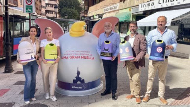 El Ayuntamiento de Albacete apoya la campaña de Ecovidrio de instalar contenedores con motivos infantiles