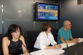 Más de 200 cursos largos de enseñanza no reglada van a impartirse en la Universidad Popular de Albacete