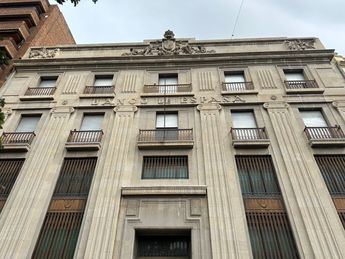 El Ayuntamiento de Albacete invertirá más de 102.000 euros para frenar el deterioro de la antigua sede del Banco de España
