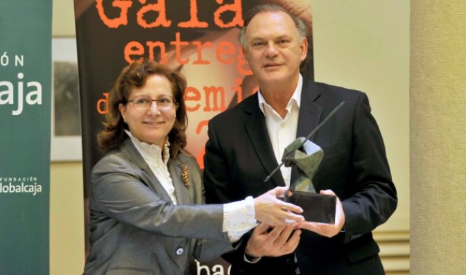 La Asociación de Periodistas de Albacete entregó a Pedro Piqueras el premio a su trayectoria profesional