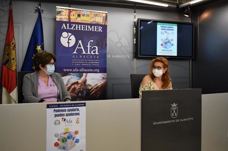 El Ayuntamiento de Albacete apoya a AFA para sensibilizar a la sociedad sobre el alzheimer