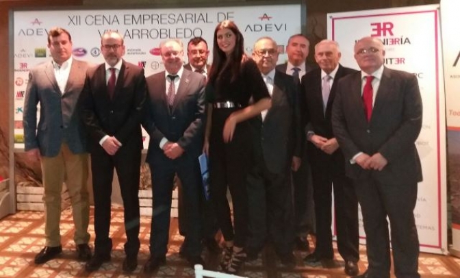 Entregados los XII Premios Quijote, organizados por la Asociación de Empresarios de Villarrobledo y comarca (ADEVI)