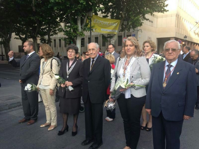 Procesión y ofrenda a la Virgen de los Llanos por las calles de Albacete