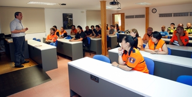 Más de 480 alumnos de grupos de intervención en emergencias reciben formación en la Escuela de Protección Ciudadana