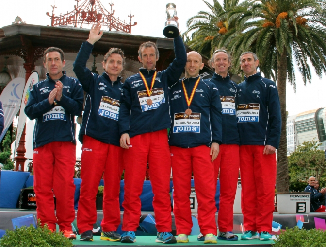 El CA Albacete-Diputación logró seis medallas en el Campeonato de España de Medio Maratón