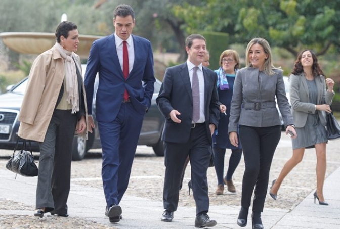 Pedro Sánchez pone al gobierno de Page como ejemplo de que otra política es posible en España