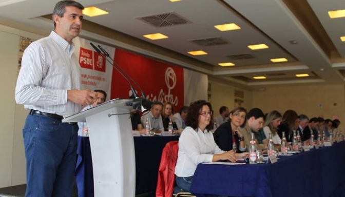 Gutiérrez (PSOE),  dice estár 'muy ilusionado' por el plantel de aspirantes que van a encabezar las candidaturas en Toledo