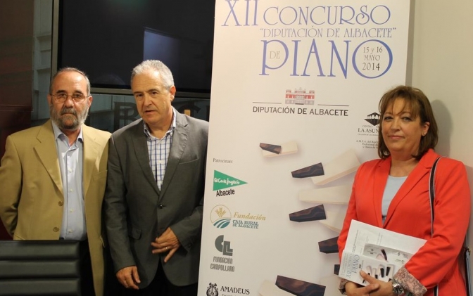 El XII Concurso de Piano de la Diputación se celebrará los próximos días 15 y 16 de Mayo, con 29 participantes