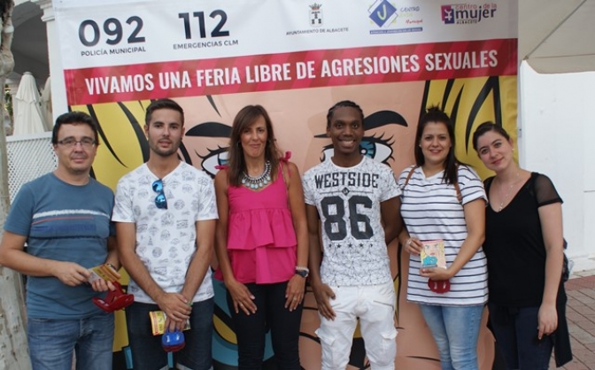 Presentada la “Campaña por una feria libre de agresiones sexuales: No hay más que hablar” en la Feria de Albacete