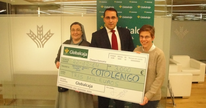 Globalcaja ayuda al Cotolengo para sus diferentes programas y fines sociales