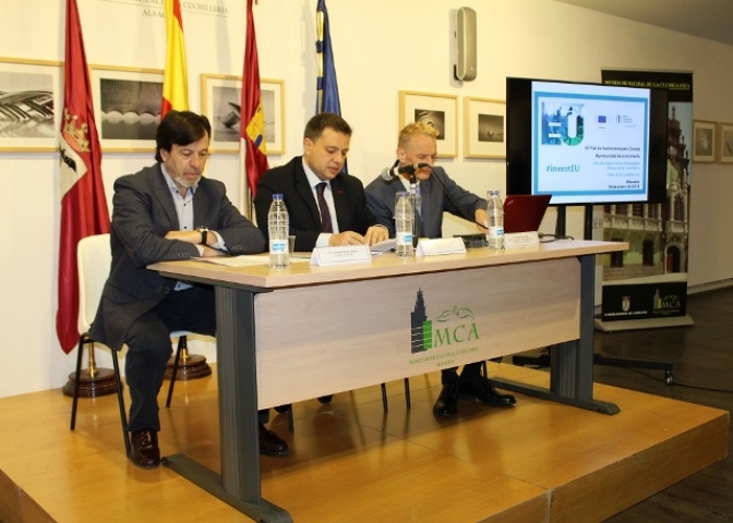 Manuel Serrano anima a las pymes de Albacete a aprovechar la financiación europea para generar empleo