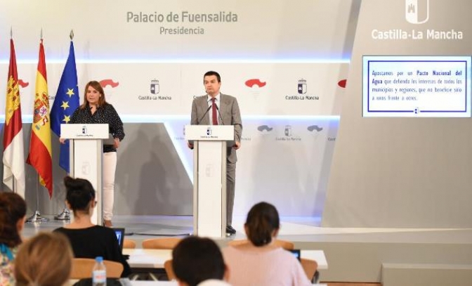 Castilla-La Mancha sostiene la máxima de no permitir ningún nuevo trasvase, sea de la cuenca del Tajo o de la del Júcar