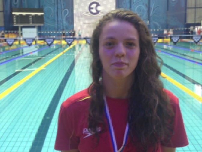 La nadadora del CN Albacete Nerea Ibáñez consigue dos medallas en Rusia