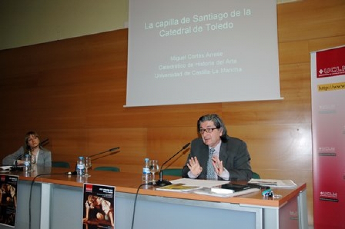 El profesor de la UCLM Miguel Cortés, académico correspondiente de San Fernando
